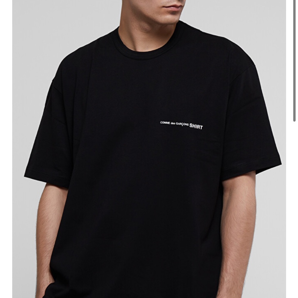 Comme Des Garçons Logo T Shirt